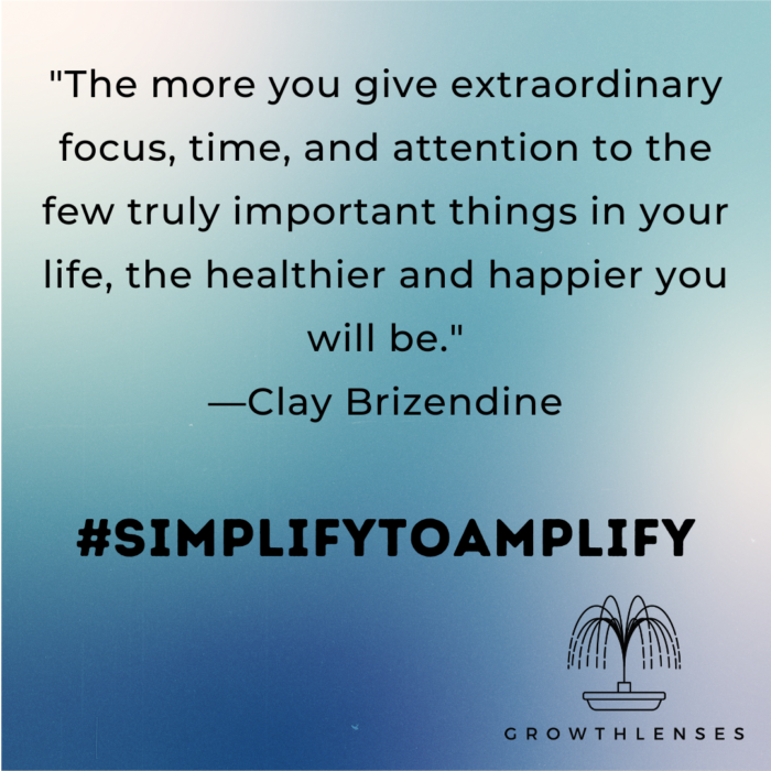 Simplify your Daily Routine